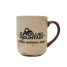 Cadillac Mountain at Acadia National Park 11 oz Marble Mug in Tan