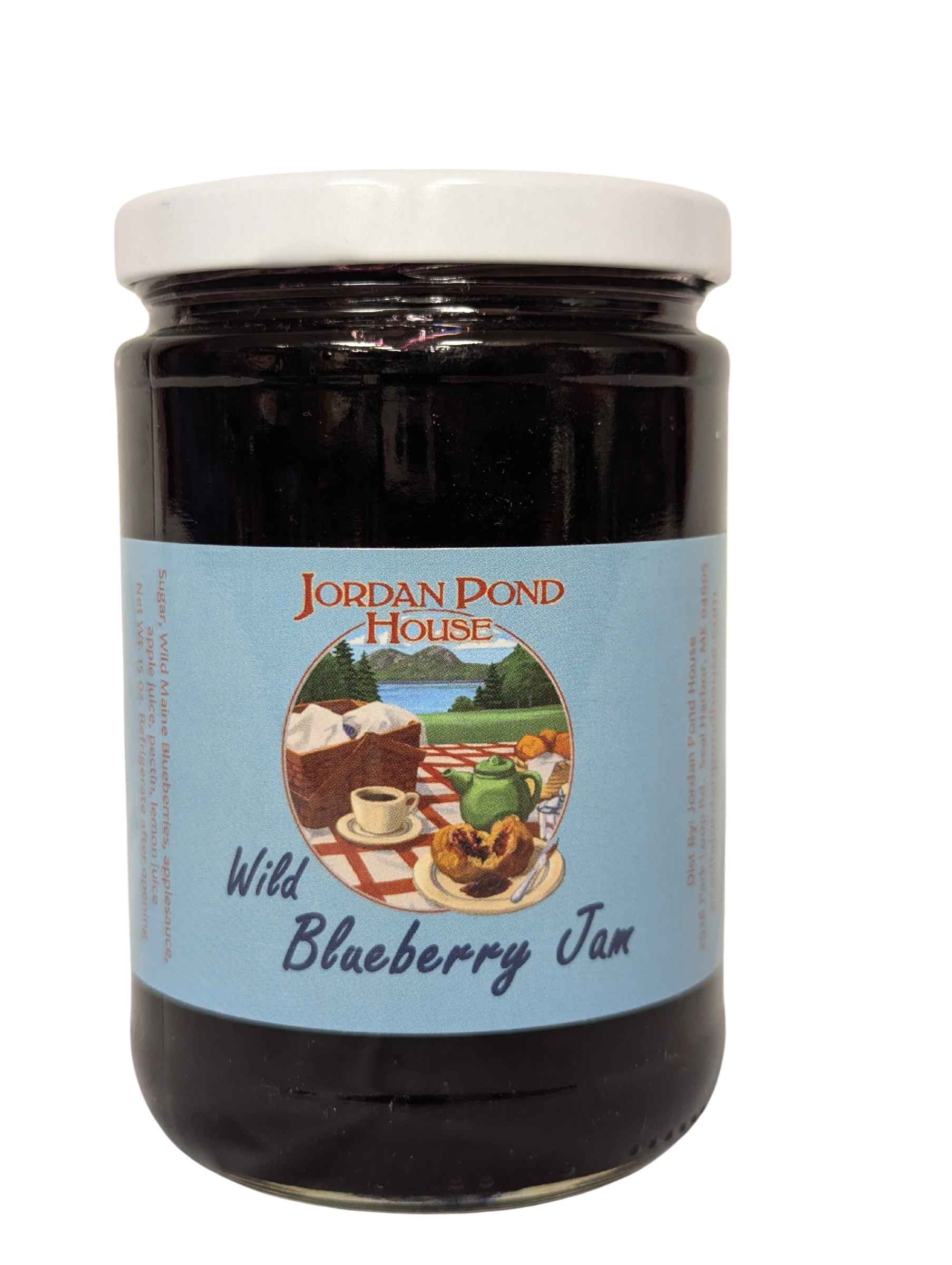 Jordan Pond House Wild Blueberry Jam (made in Maine) - An Acadia Natio Jordan Pond House Shop Jordan Pond House Wild Blueberry Jam (made in Maine) - An Acadia Natio Jordan Pond House Shop
