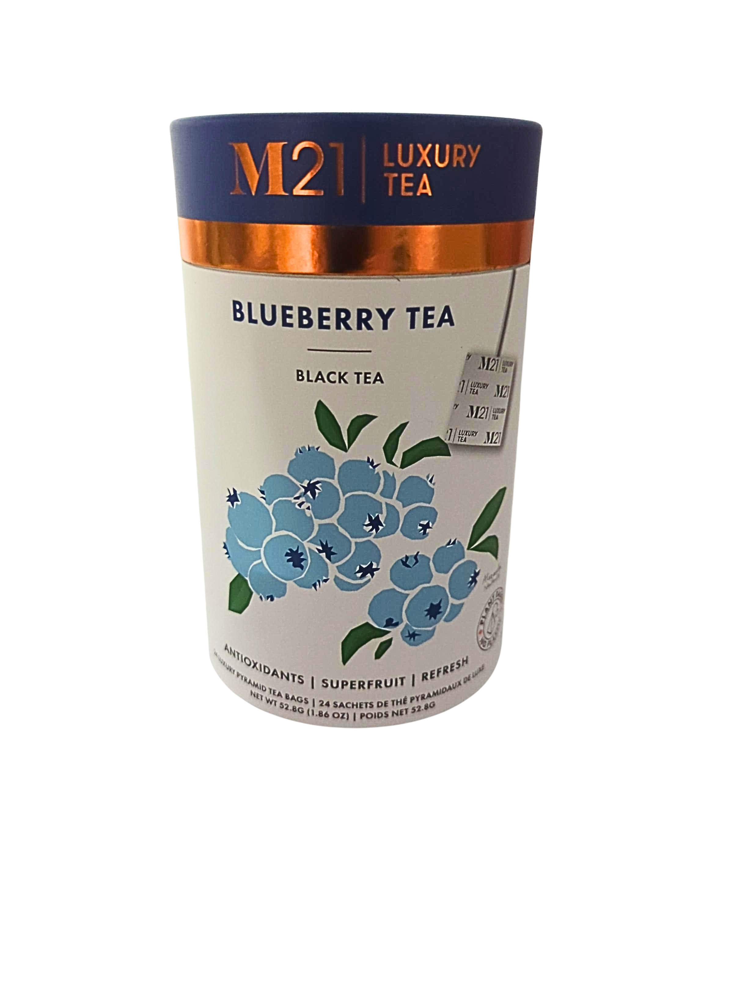 M21 Luxury Blueberry Tea Black Tea – Jordan Pond House Shop