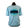 Life's Better in the Mountains Acadia Tee in Aqua