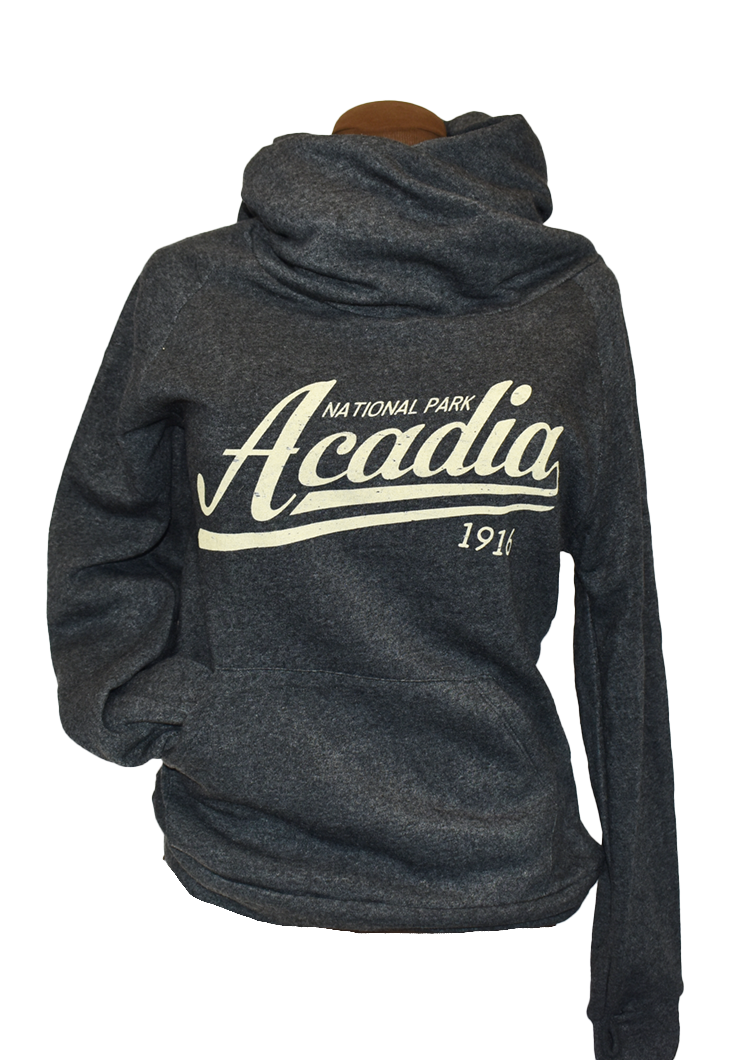 Acadia National Park Snuggleneck Hooded Unisex Sweatshirt